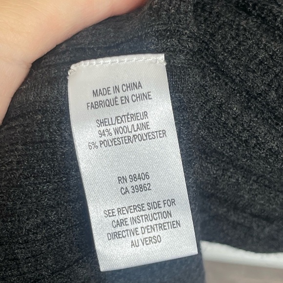 Theory | Chloh Long Sleeve Evian Stretch Dress Contemporary Minimalist Wool - Picture 6 of 8